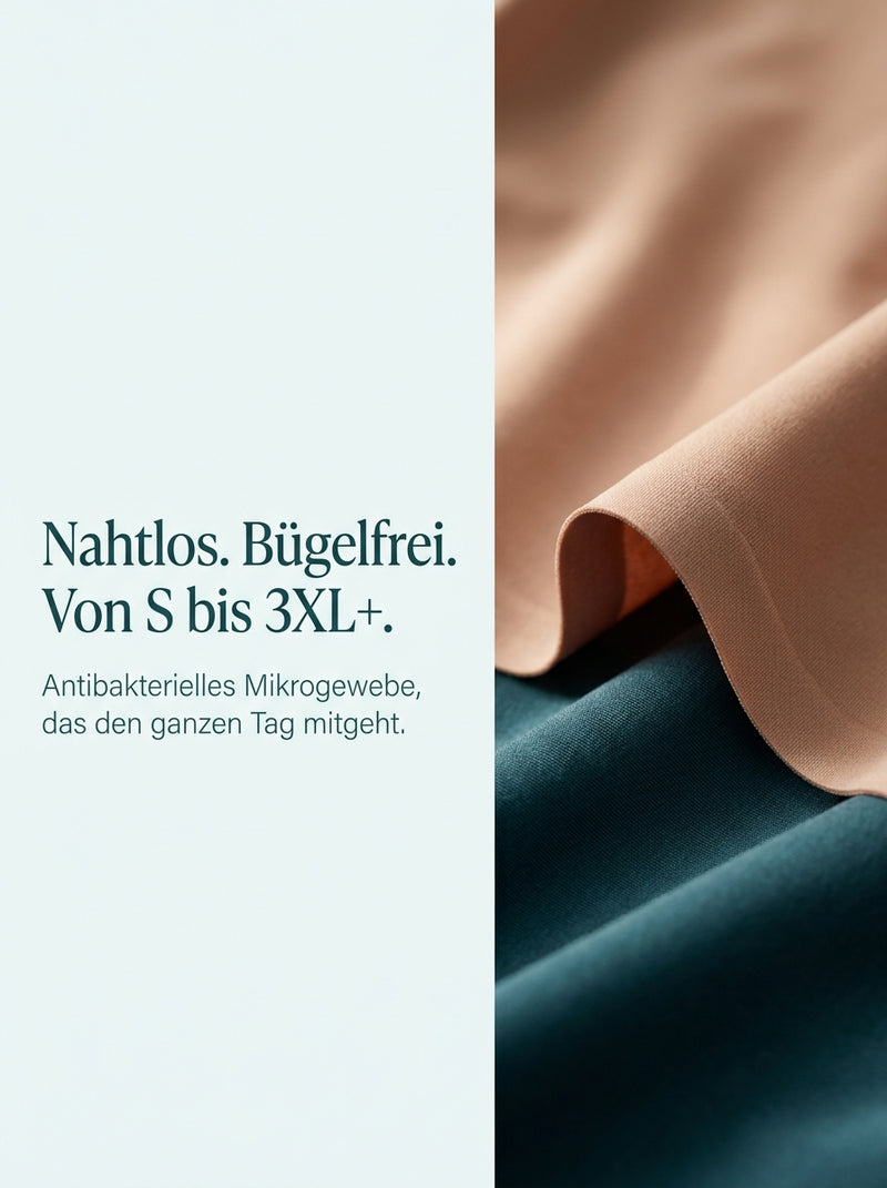 Nahtlos und bügelfrei, von S bis 3XL+